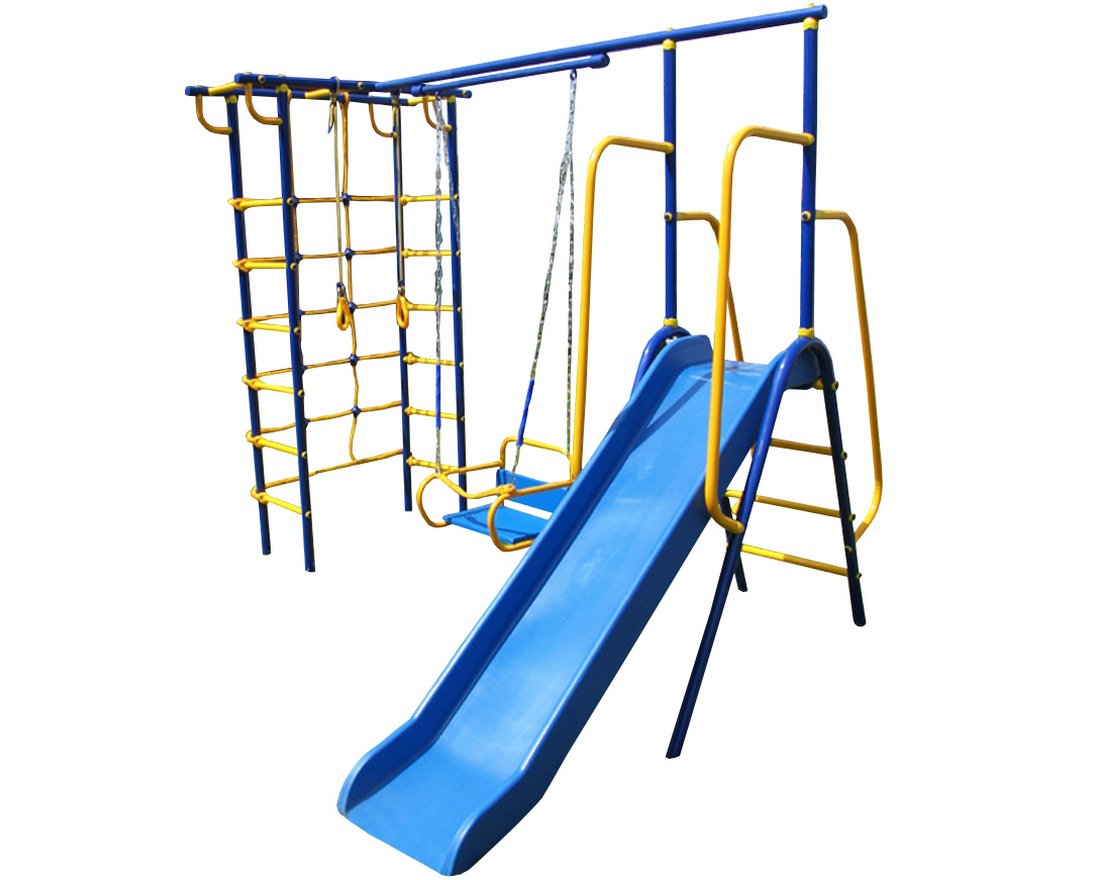 спортивно-игровой комплекс kampfer cool castle. качели babygarden с горкой 1. 4 м. детский комплекс с горкой. игровой комплекс «малыш» с качелями лгик-8.